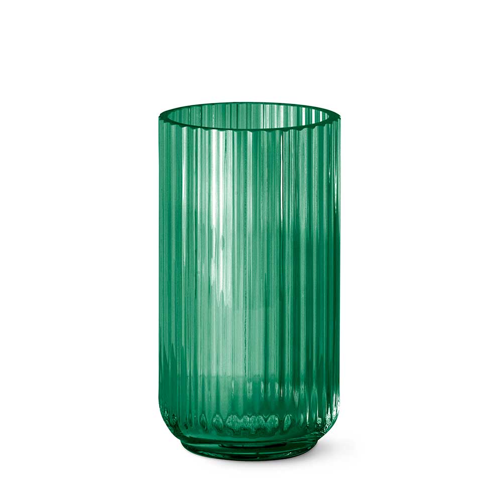 Dwell Låne krænkelse Lyngby Vase Glas 20 cm - Grøn - Amager Isenkram