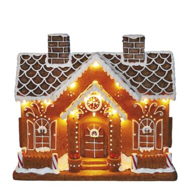 Conzept Peberkage Lyshus Med LED Lys - 25 x 13x 21 cm