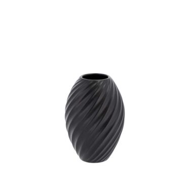 Morsø River Vase 16 cm. - Sort