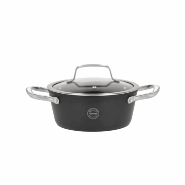 Pillivuyt Gourmet Travo Gryde Med Glaslåg - 2,1 Liter
